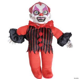 19-haunted-clown-doll-propmr122718.jpg Haunted Clown Doll Prop - Seasonal Decor with Sound Effect