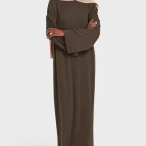 Dress Women Eid Modest Dresses Prayer Abayas Dubai Vestidos Saudi Arabic Long R